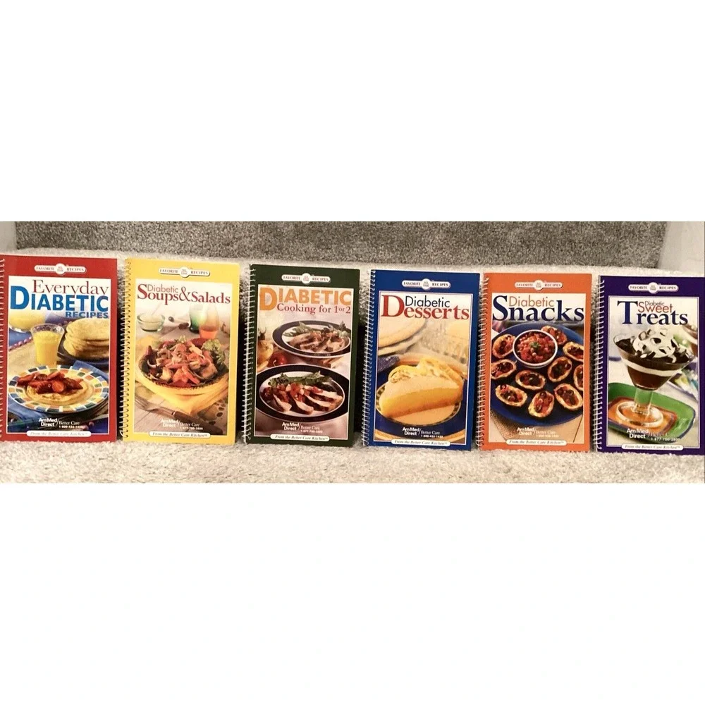Diabetic Cookbooks Snacks Soups Everyday Sweets Desserts Favorite Recipes (6)